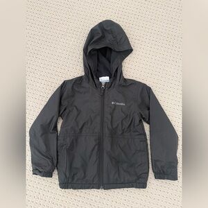 COLUMBIA Boys 4T Black Hooded Jacket